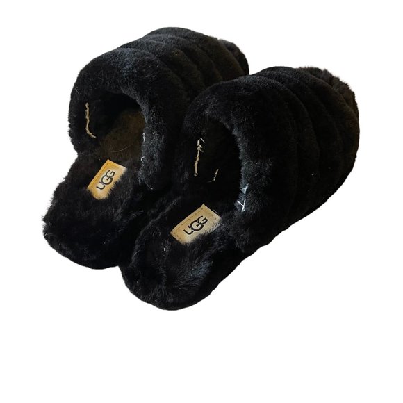 UGG Fluff Slides Slippers Size 5 - Picture 2 of 6